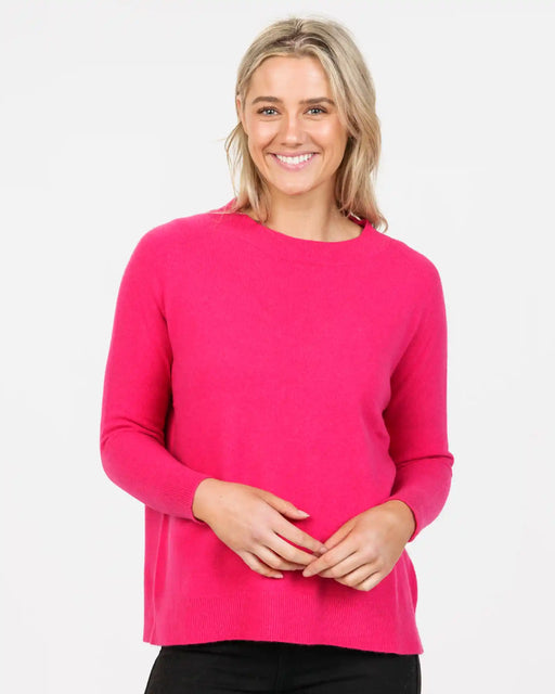 NB816 peony pink lounge sweater