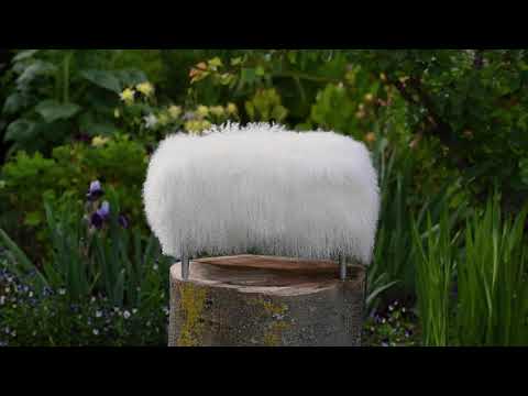 Video of Tibetan footstool by Gorgeous Creatures